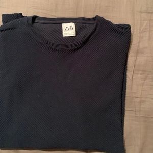 Zara 2 sweater blue and black